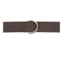 Gloria Collar Liso de Cuero Marrón 85 x 4 cm