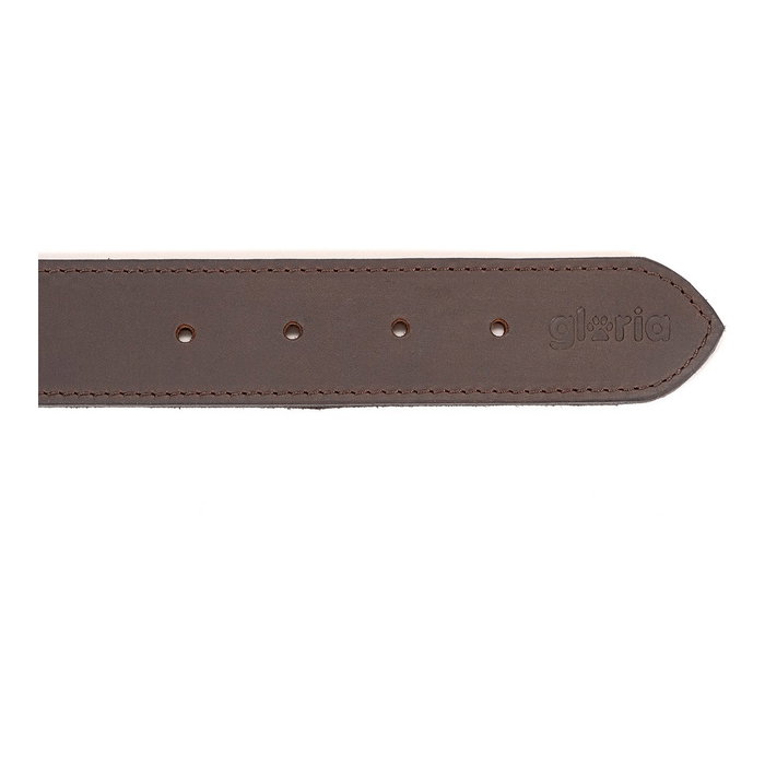 Gloria Collar Liso de Cuero Marrón 85 x 4 cm Gloria Collar Liso de Cuero Marrón 85 x 4 cm