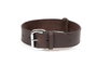 Gloria Collar Liso 85 X 4 cm Cuero Piel Razas Grandes Control