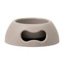 United Pets Comedero Pappy Mediano 24.5 cm Gris Claro (Set de 12)