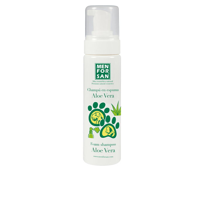 Men For San Champú en Espuma con Aloe Vera para Perros y Gatos 200ml Men For San Champú en Espuma con Aloe Vera para Perros y Gatos 200ml