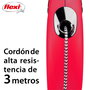 Flexi Classic XS Cordón Rojo 3m para hasta 8kg