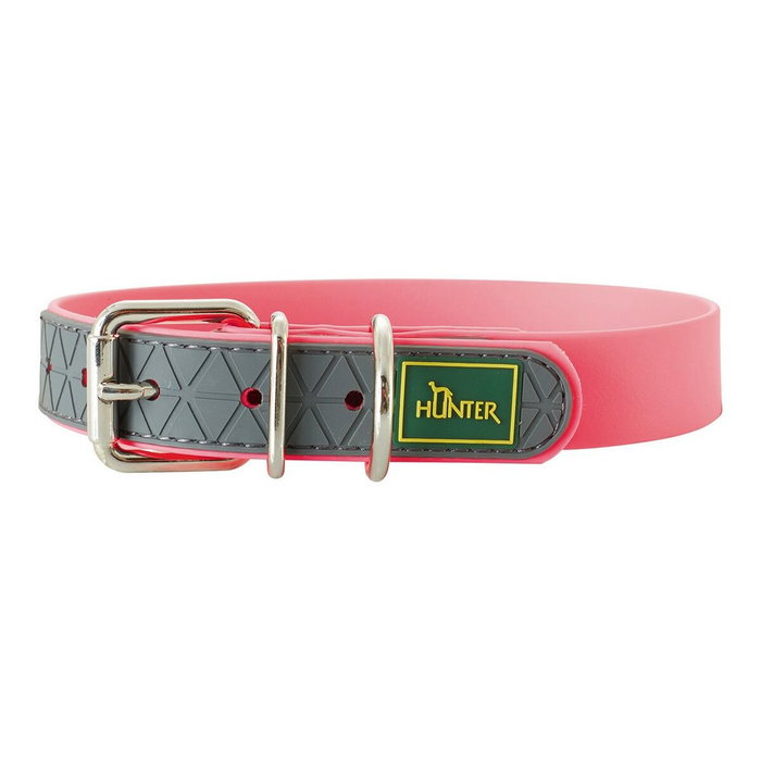 Hunter Collar Convenience Rosa Fluorescente S 28-36cm