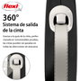 Flexi New Confort Correa Extensible 5m Negro para 60kg