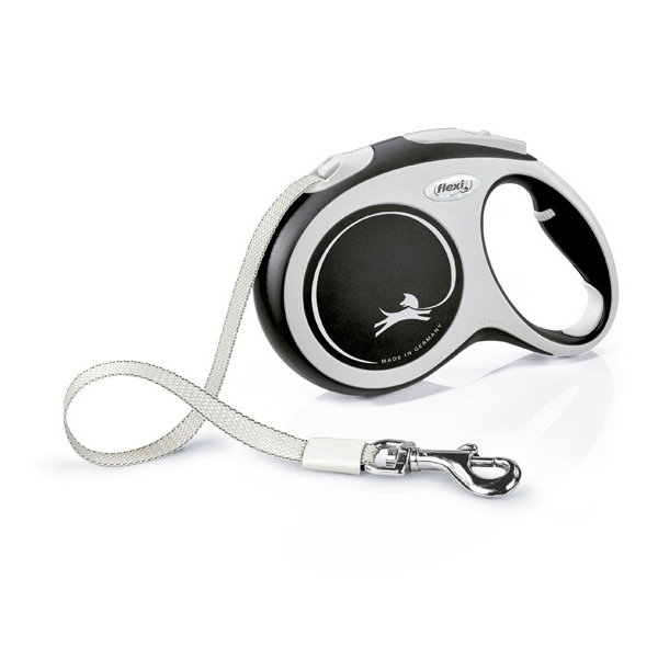 Flexi New Confort Correa Extensible 5m Cinta Negra L 60kg