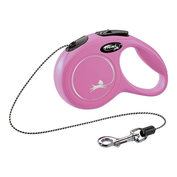 Flexi CLASSIC CAT CORDON Correa extensible para gatos, 3m, rosa Flexi CLASSIC CAT CORDON Correa extensible para gatos, 3m, rosa