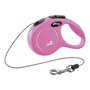 Flexi CLASSIC CAT CORDON Correa extensible para gatos, 3m, rosa
