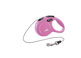 Flexi CLASSIC CAT CORDON Correa extensible para gatos, 3m, rosa