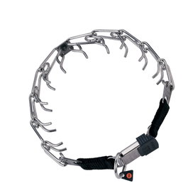 Collar Entrenamiento Cierre Lock 2,25 mm*40 cm Acero Inox. (Set de 10)