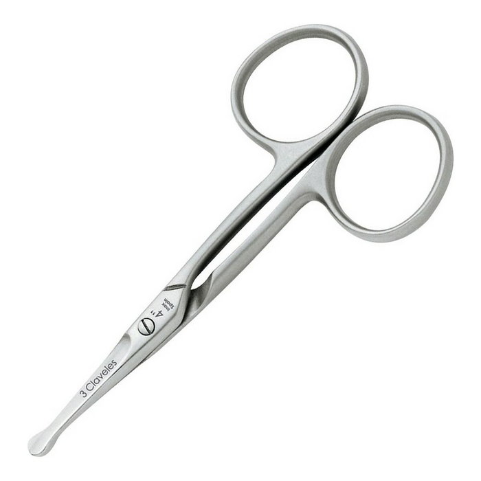 Tres Claveles Tijera Nariz Recta 4 Pulgadas Inox