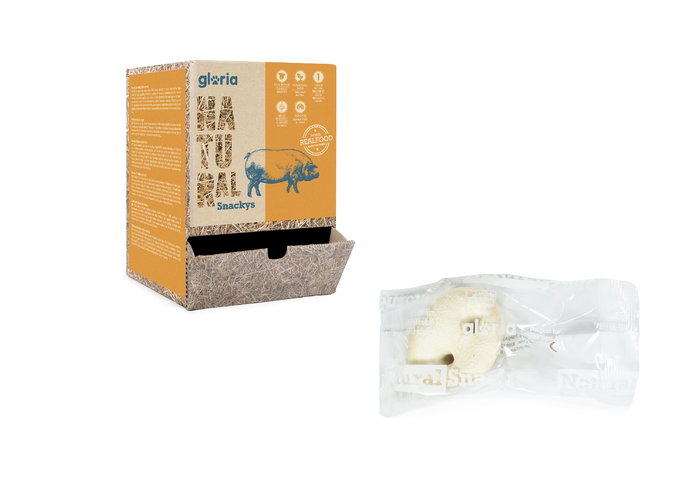 Snackys Display Morros de Cerdo Light 20Unidades - Snack Dental Natural para Perros