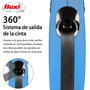 Flexi Classic XS Cinta Azul 3m para hasta 12kg
