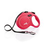 Flexi Classic Correa extensible de cinta 5m Rojo L hasta 50kg