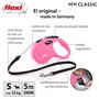 Flexi Classic Correa Extensible de Cordón, 5m, Rosa, Talla S hasta 12kg