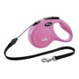 Flexi Classic Correa Extensible de Cordón, 5m, Rosa, Talla S hasta 12kg
