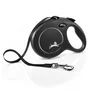 Flexi Correa de Cinta New Classic 8m Negra para Perros de hasta 50 kg