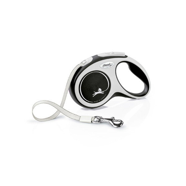 Flexi New Confort S Cinta Negra 5m 15kg Flexi New Confort S Cinta Negra 5m 15kg