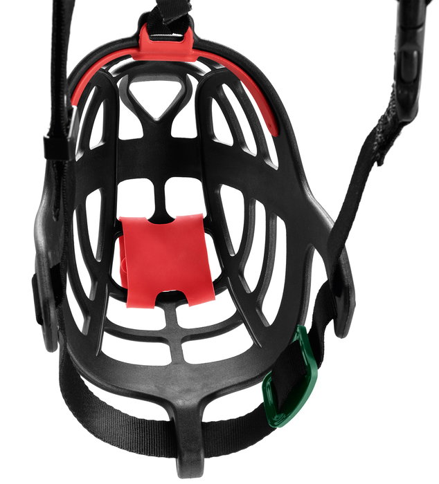 Hunter Bozal Albury 3 para Perro con Protección contra Cebos Envenenados - Medidas: Hocico Máx. 6.3cm, Cuello Máx. 62cm, Color Negro