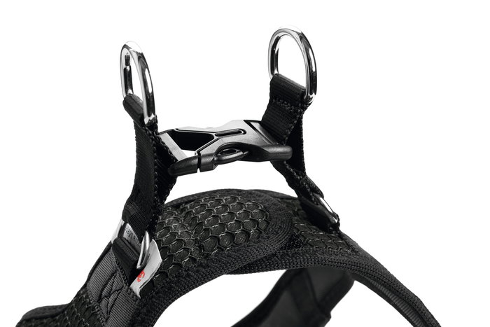 Hunter Arnés Hilo Comfort XS-S para Perro Cuello 37-42 cm Antracita