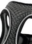 Hunter Arnés Hilo Comfort M-L Cuello 58-63 cm Antracita Antracita - Ligero, Transpirable, Reflectante para Perros