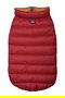 Red Dingo Abrigo Rd Puffer Jacket Reversible Rojo-Naranja 50 cm Ligero con Neopreno en Pecho para Perro