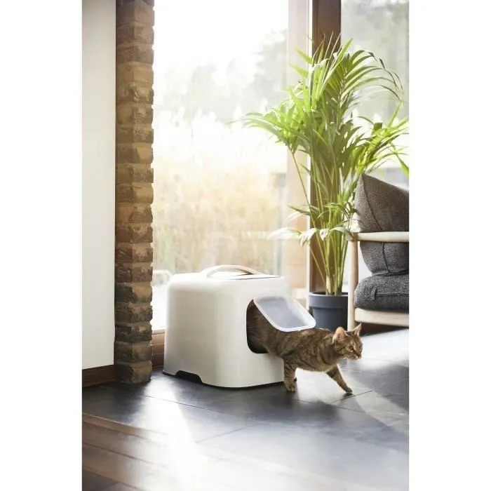 Rotho Biala Caseta de Aseo para Gatos Color Blanco