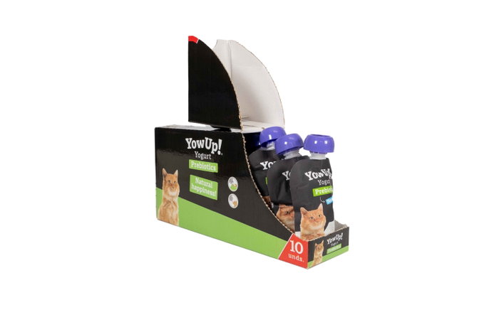 Yow Up! Yogur para Gatos Caja de 10 Unidades de 85g Yow Up! Yogur para Gatos Caja de 10 Unidades de 85g