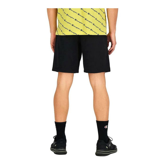Pantalón Corto Deportivo Champion Bermuda Negro Hombre