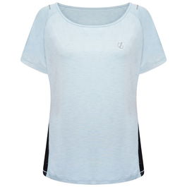 Camiseta de Manga Corta Mujer Dare 2b You're A Gem Azul claro