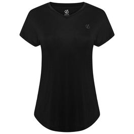 Camiseta de Manga Corta Mujer Dare 2b Agleam Negro