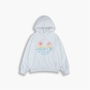 Sudadera con Capucha Niña Levi's Sportswear Levi's Oversized Blanco