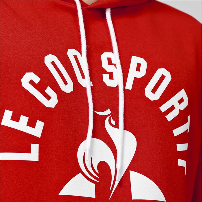 Sudadera con Capucha Hombre Le coq sportif Saison 2 Nº1 Rojo