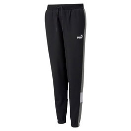 Pantalón Largo Deportivo Puma Essential+ Colorblock Negro Hombre
