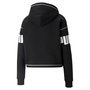 Sudadera con Capucha Mujer Puma Puma Power Fl Negro