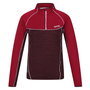 Forro Polar Regatta Hepley Lightweight Half-Zip W Rojo Oscuro