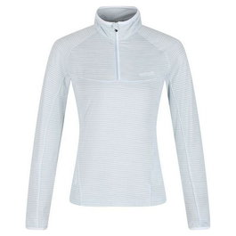 Camiseta de Manga Corta Mujer Regatta Yonder Half-Zip Blanco