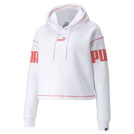 Sudadera con Capucha Mujer Puma Power Hoodie Fl Blanco