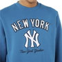 Sudadera sin Capucha Hombre New Era MLB Heritage New York Yankees M Blue Azul S