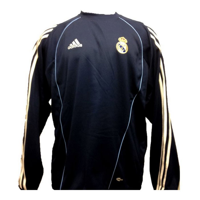 Sudadera sin Capucha Hombre Adidas Real Madrid CF Azul Fútbol 204 cm