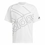 Camiseta de Manga Corta Hombre Adidas Giant Logo Blanco