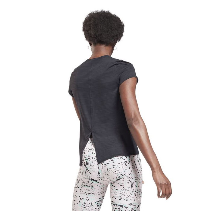 Camiseta de Manga Corta Mujer Reebok Workout Ready Activchill Negro 8 Años