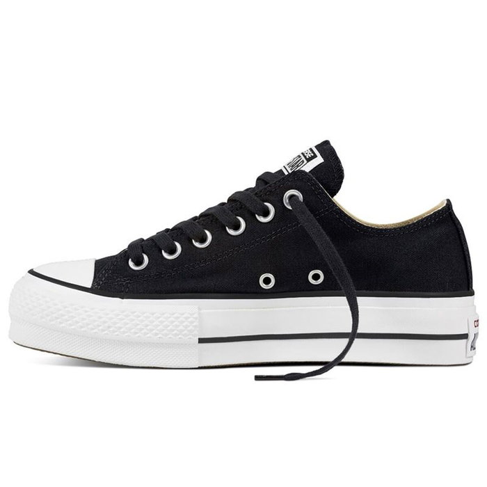 Zapatillas Casual Mujer Converse All Star Lift Low Negro