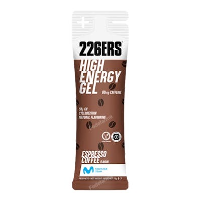 226ERS High Energy Gel 76Gr Caffeine Espresso Coffee 80Mg Gel Energético 226ERS High Energy Gel 76Gr Caffeine Espresso Coffee 80Mg Gel Energético