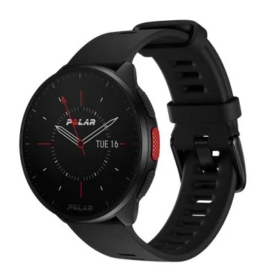 Polar Pacer Reloj Deportivo Negro GPS, Pulsera S-L, 43 días Batería