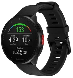 Polar Pacer Reloj Deportivo Negro GPS, Pulsera S-L, 43 días Batería