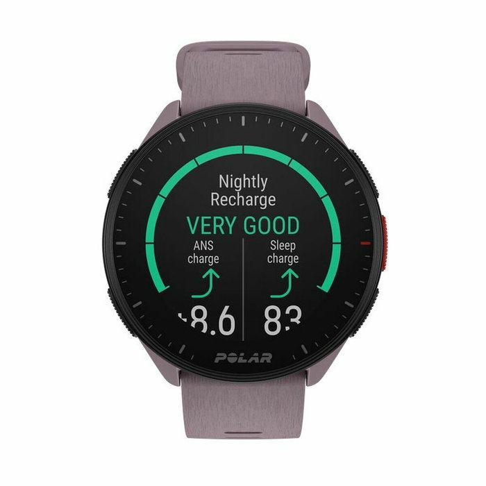 Smartwatch con Podómetro Running Polar Morado 1,2"