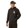 Sudadera con Capucha Hombre New Era LA Dodger Metallic Logo Black M Negro