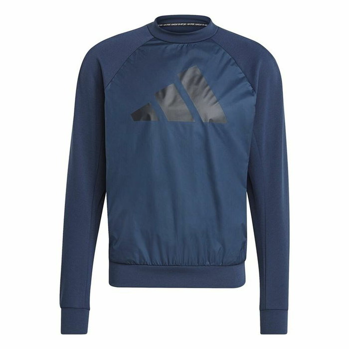 Sudadera sin Capucha Hombre Adidas Fabric Block Sudadera sin Capucha Hombre Adidas Fabric Block
