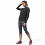 Camiseta de Manga Larga Mujer Reebok Thermowarm Deltapeak Negro