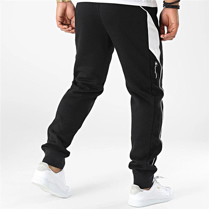 Pantalón Largo Deportivo Champion Rib Cuff Negro Hombre 12